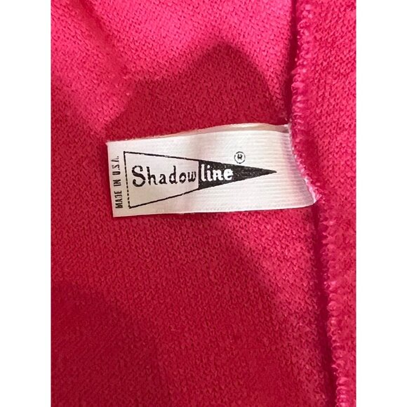 Vintage Shadowline Pink Terry Cloth Wrap Robe Small Mini Boho Barbie - Picture 10 of 11